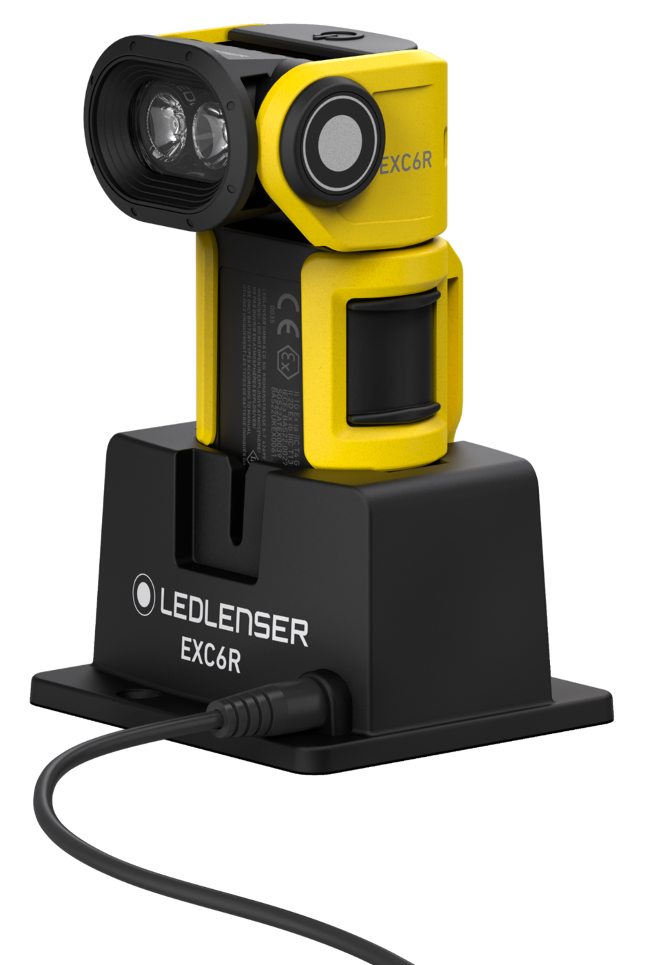 Lykt EXC6R med laddningsstation